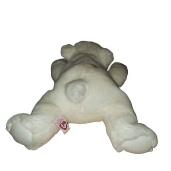 TY Teenie Beanie Polar Bear Cuddly Toy - Picture 3 of 5